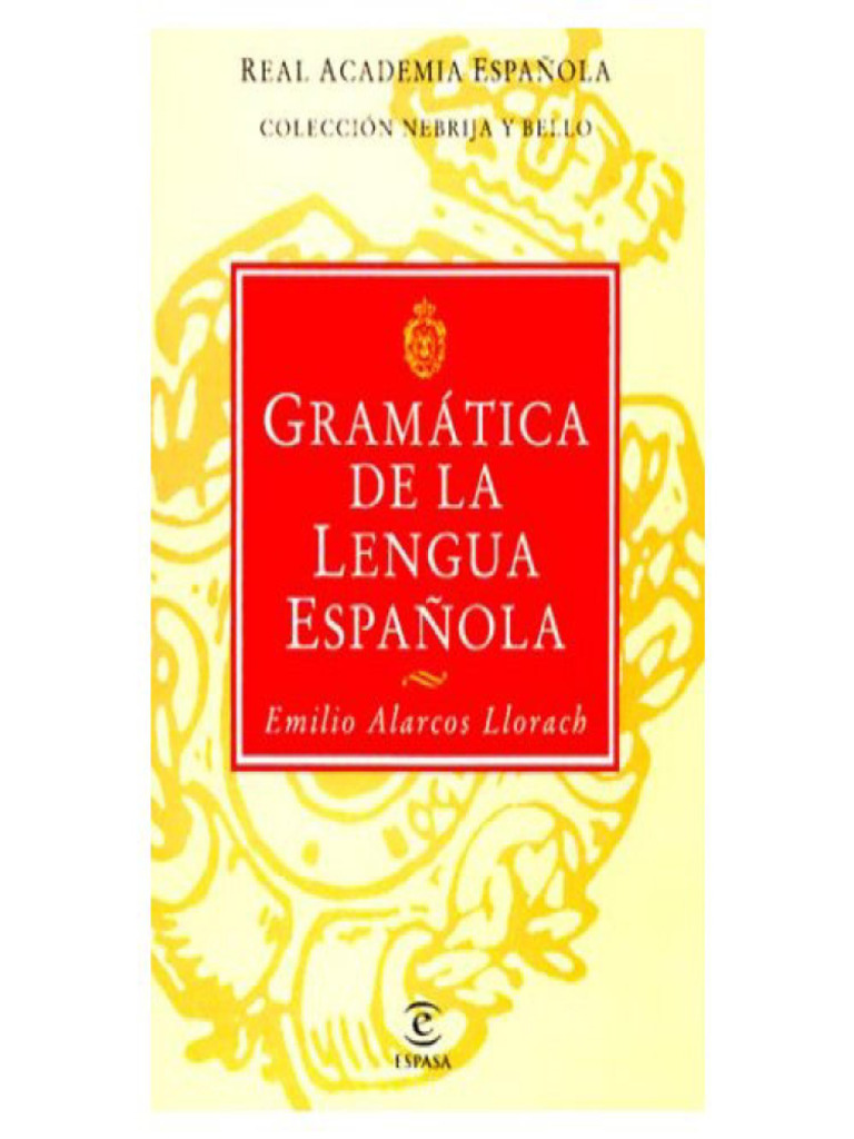 Real Academia Espanhola GramÃ¡tica Castelhana PDF