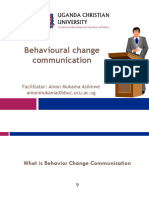 Introduction To Behaviour Change Com