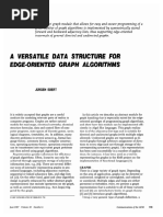 1987 - A Versatile Graph Structure For Edge-Oriented Graph Algorithms (Ebert1987AVD)