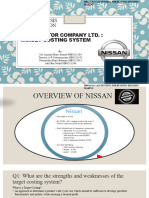 Case Study Analysis - NISSAN