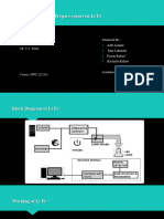 Microproject Topic:-Prepare Report On Li-Fi: Guidance By: - Mr. V. S. Yende