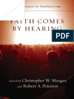 Faith Comes by Hearing. A Response To Inclusivism (Christopher W. Morgan, Robert A. Peterson) (Z-Lib - Org) - 2