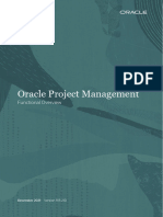 Functional Overview - Oracle ERP - Project Portfolio Mgmt. - r13-21D
