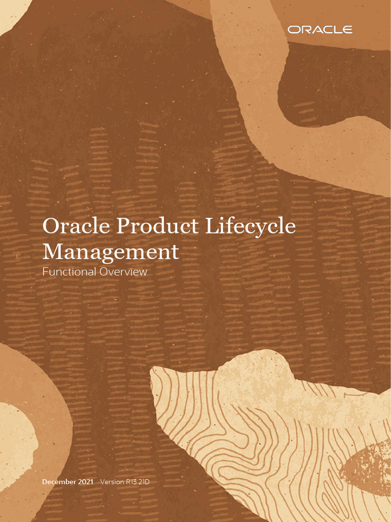 Functional Overview Oracle Scm Product Lifecycle Mgmt R13 21d Pdf
