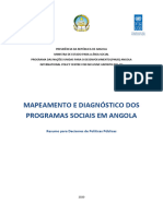 Mapeamento E Diagnóstico Dos Programas Sociais em Angola