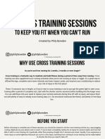 Cross Training Sessions By Phily Bowden Coaching