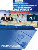 Rilis Survei Provinsi Jawa Timur Poltracking Januari 2024