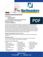 NEIU - Plumbing Technician Course Outline