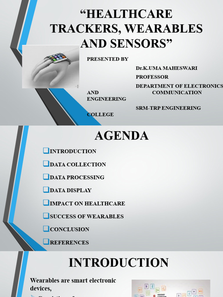 Healthcare Wearables & Sensors Guide | PDF | Wearable Technology ...