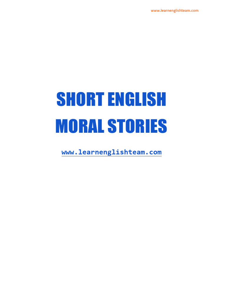 Moral Stories for Kids in English | PDF | Sheep