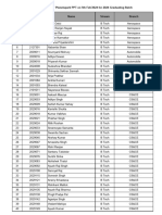 Registered Eligible Students List For Planetspark