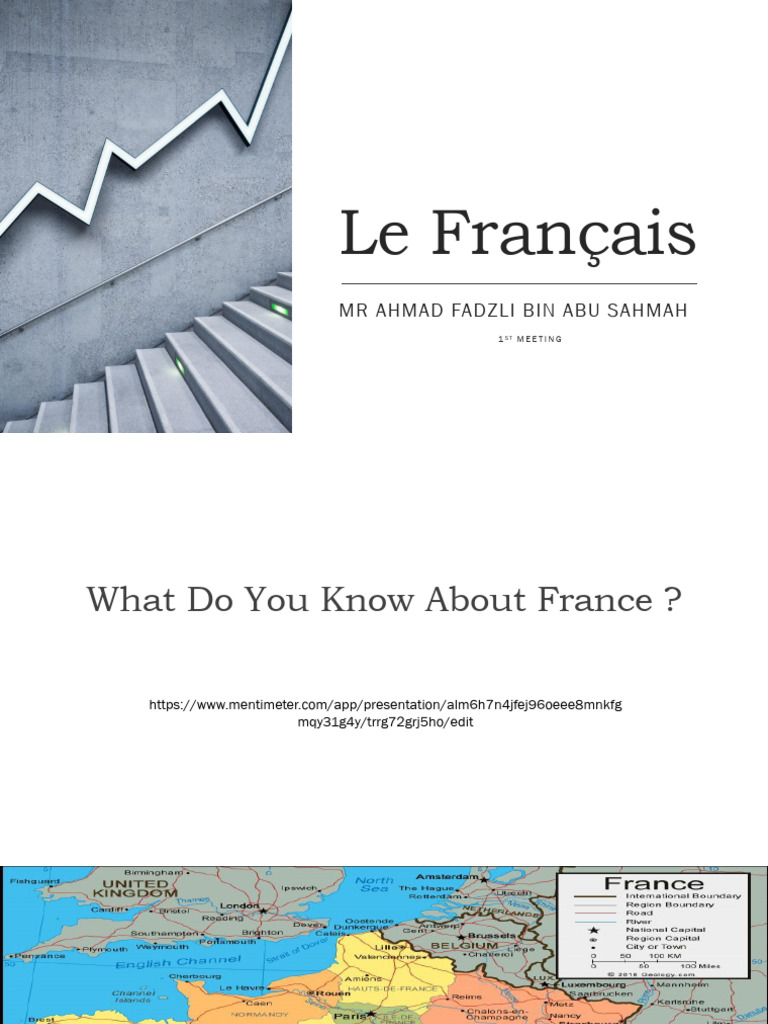 Introduction to French Language and Culture | PDF | French Language ...