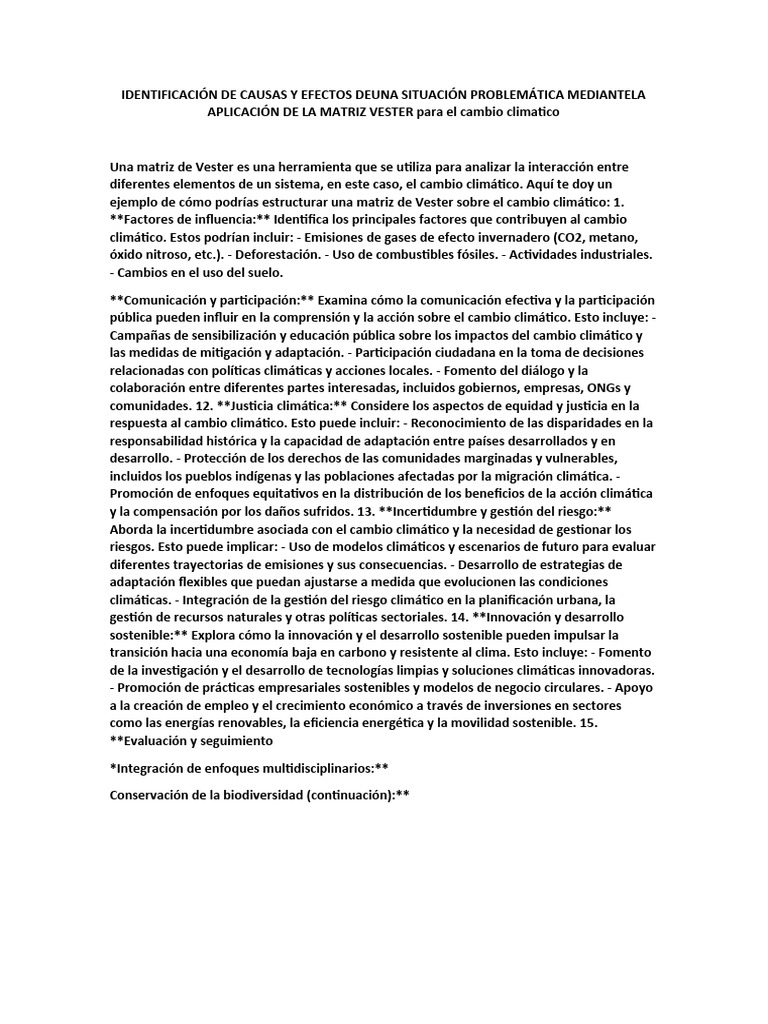 Identificación de Causas y Efectos Deuna Situación Problemática ...