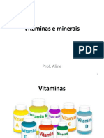 Aula 8 - Vitaminas e Minerais