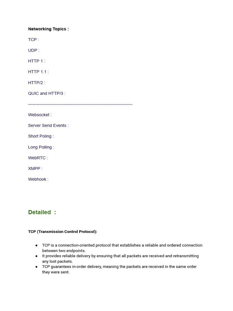 Networking Notes With Code | PDF | Transmission Control Protocol ...