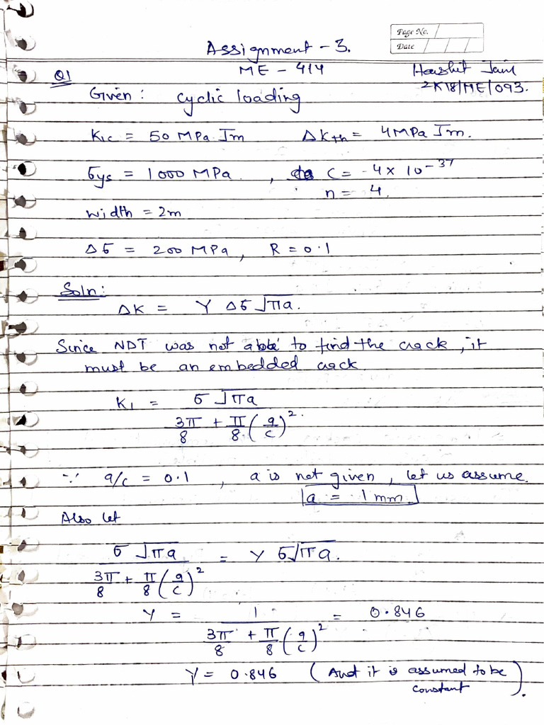 FM Assignment 3 | PDF