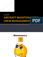 Aircraft Maintenance & Crew Management
