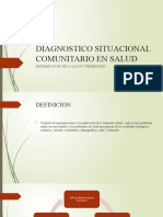 Diagnostico Situacional Comunitario de La Salud