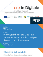 Cid I Vantaggi Di Essere Una Pmi Online