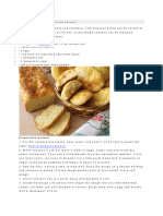 Pão de Mandioca