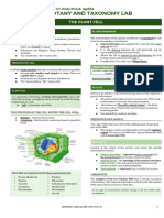 Midterms - Botany Lec - (1) Plant Cells