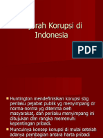 Sejarah Korupsi Di Indonesia