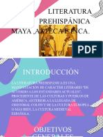 Literatura Prehispánica Maya, Azteca E Inca