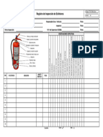 Inspección de Extintores