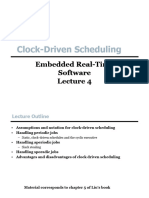 RTSys Lecture Note - Ch04 Clock-Driven Scheduling