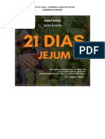 21 DIAS DE JEJUM - Caderno de Oração PDF