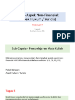 P9. Aspek Non-Finansial - Hukum Dan Yuridis