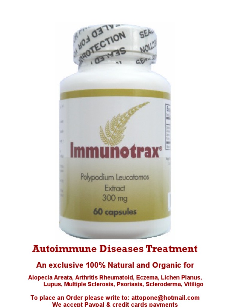 TREATMENT Alopecia Areata, Arthritis Rheumatoid, Eczema, Lichen Planus