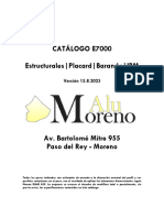 Catalogo E7000 - Alumoreno