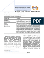 Physical Properties of Hybrid Epoxy Composites Reinforced With Carbon Fiber and Ceramic Particles