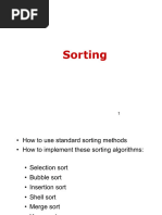 Sorting