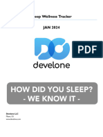 Product Presentation - Sleep Wellness Tracker
