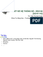 Thiết Kế Hệ Thống Số - Ee2130 (3 (3-0-1-6) ) : TS. Trần Thị Anh Xuân Khoa Tự động hóa - Trường Điện-Điện tử - Hust