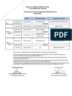 Jadual Uasa Peralihan