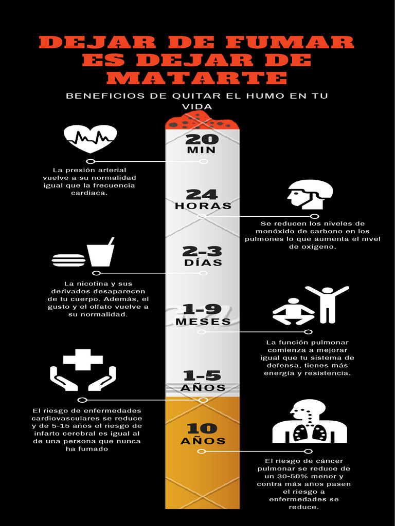 Quit Smoking Timeline Infographic | PDF