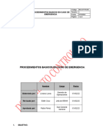 (Des-Op-Pr-092) Procedimientos Basicos en Caso de Emergencia