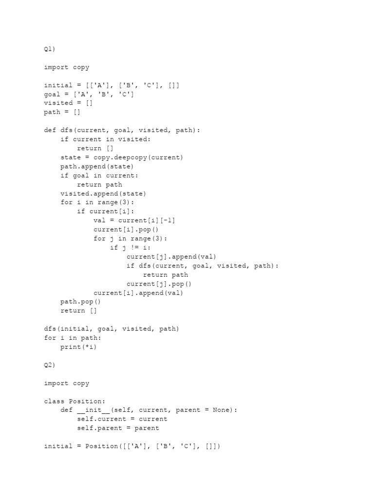 AI Lab 4 | PDF | Graph Theory | Mathematical Relations