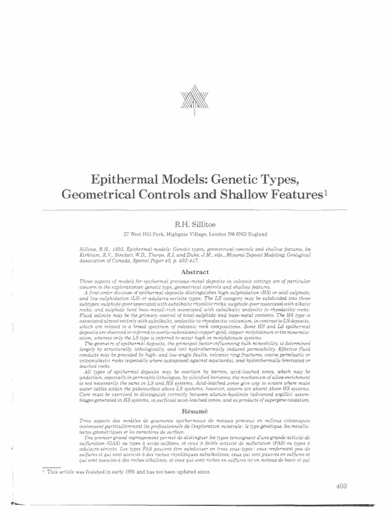 epithermal-models-genetic-types-geometrical-controls-and-shallox