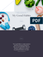 My Good Habits - Welcome Booklet 2 - 1