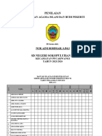 Daftar Nilai Pai Nur Aini 2023