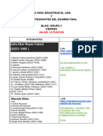 Ficha G - 2 para Registrar El Link