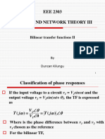 Lecture 4 - Bilinear TF - 2