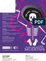 Díptico Encuentro Muertos 2011