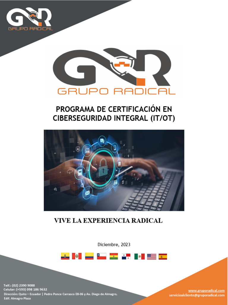 Programa de Certificación en Ciberseguridad | PDF | La seguridad ...