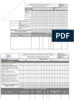 Inspección Pre Operacional Equipos