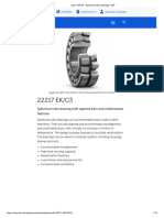 EK - C3 - Spherical Roller Bearings - SKF